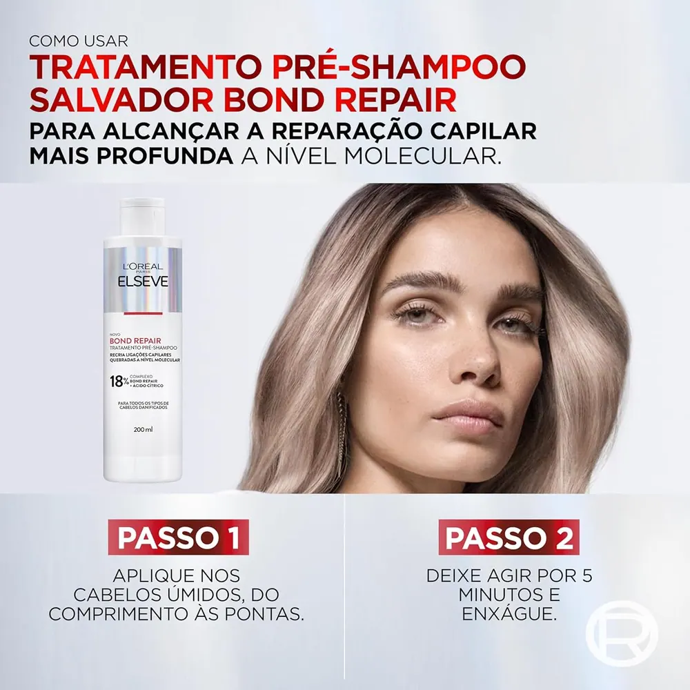 L'Oréal Paris Elseve Bond Repair Tratamento Pré-Shampoo 200ml