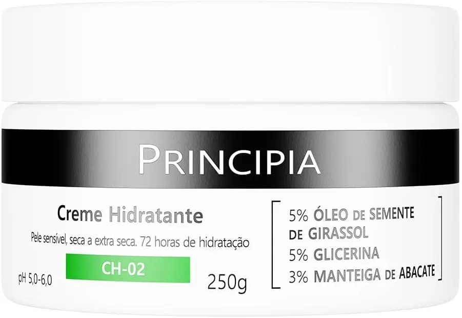 Principia Creme Hidratante Corporal CH-02 250g - Girassol + Manteiga de Abacate