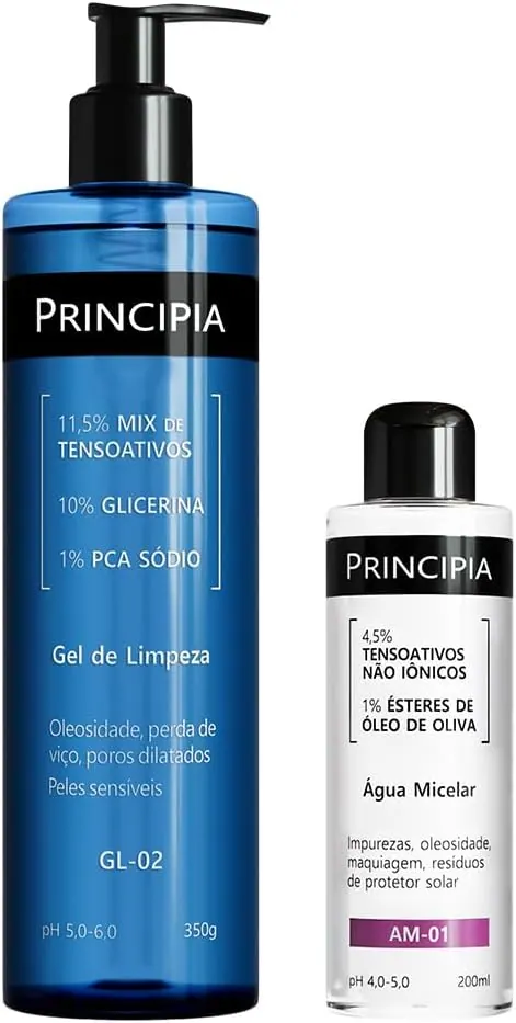 Principia Kit Double Cleansing GL-02 + Água Micelar AM-01