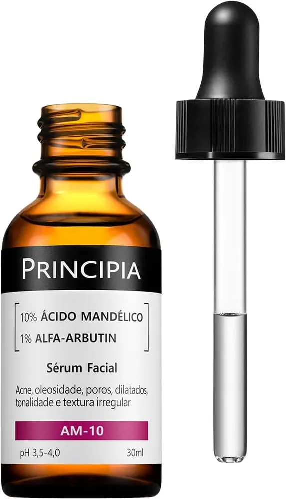 Principia Sérum Ácido Mandélico AM-10 - Mandélico + Alfa-Arbutin