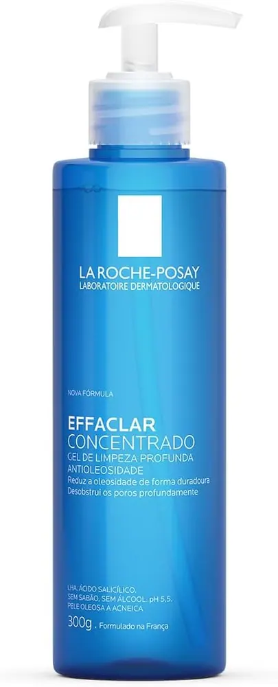 La Roche-Posay Effaclar Gel Concentrado de Limpeza Facial 300ml