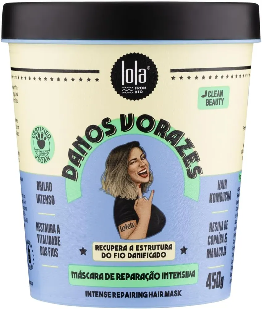 Lola Cosmetics Danos Vorazes Máscara de Tratamento 450g