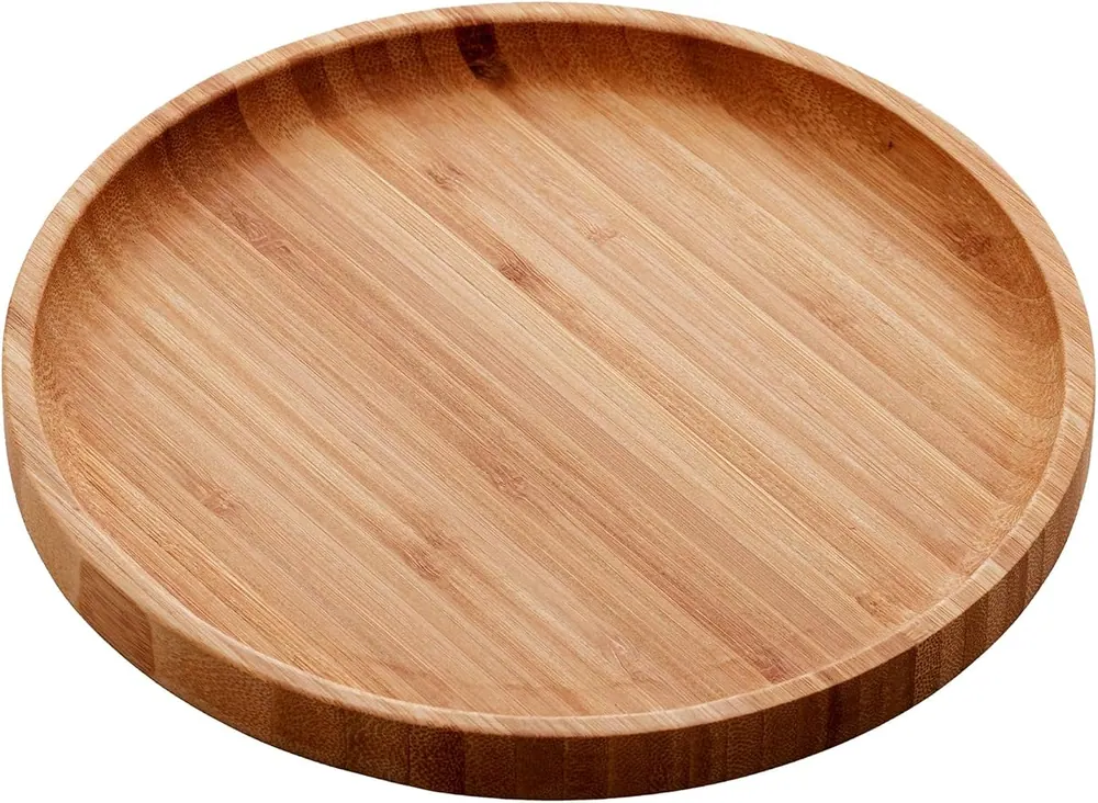 Lyor Bandeja de Bambu Round Natural 20cm