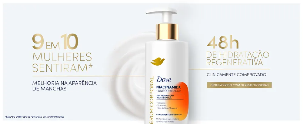 Dove Dermo Renovador Sérum Hidratante Corporal com Niacinamida 380ml - detalhe 2