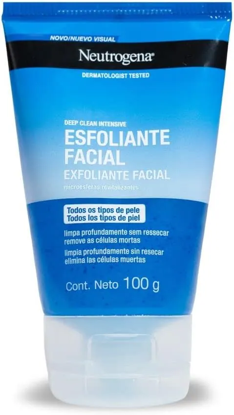 Neutrogena Deep Clean Intensive Gel Esfoliante Facial 100g
