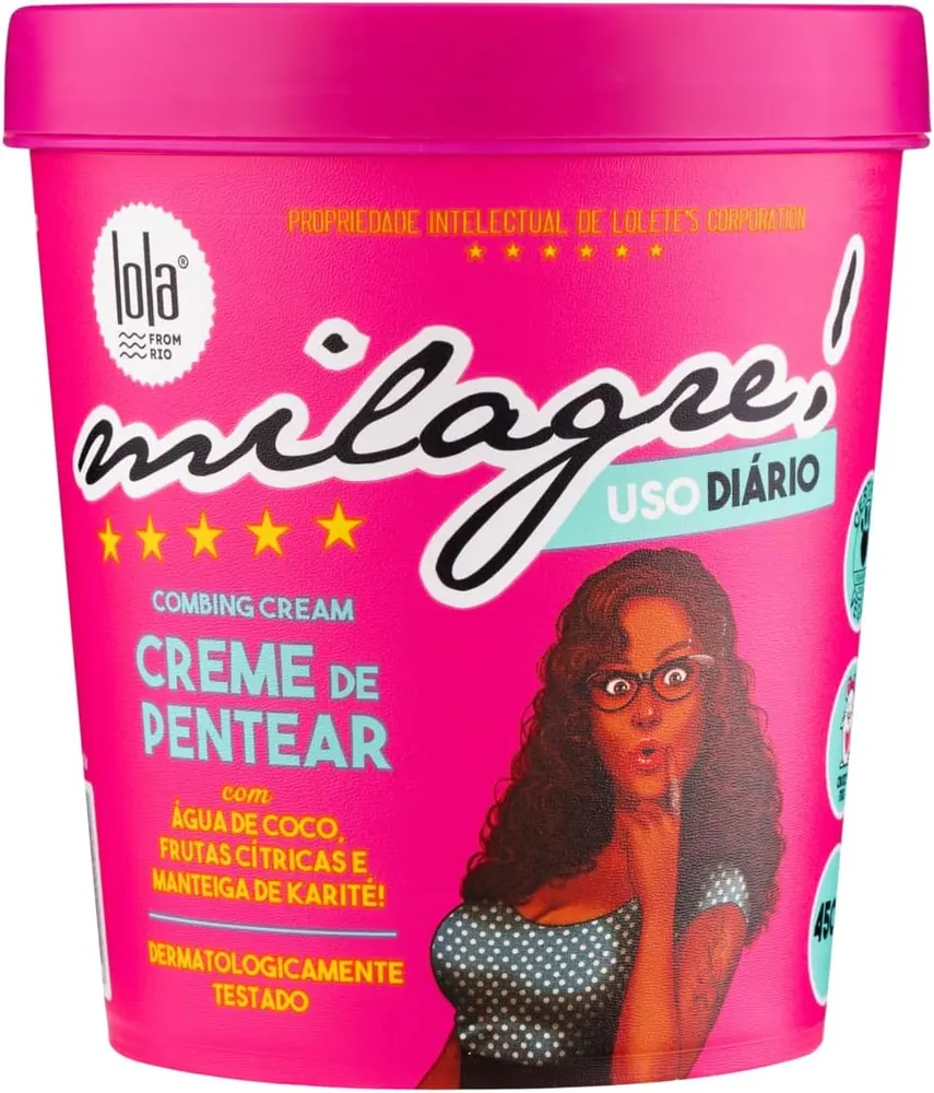 Lola Cosmetics Milagre Creme para Pentear 450g
