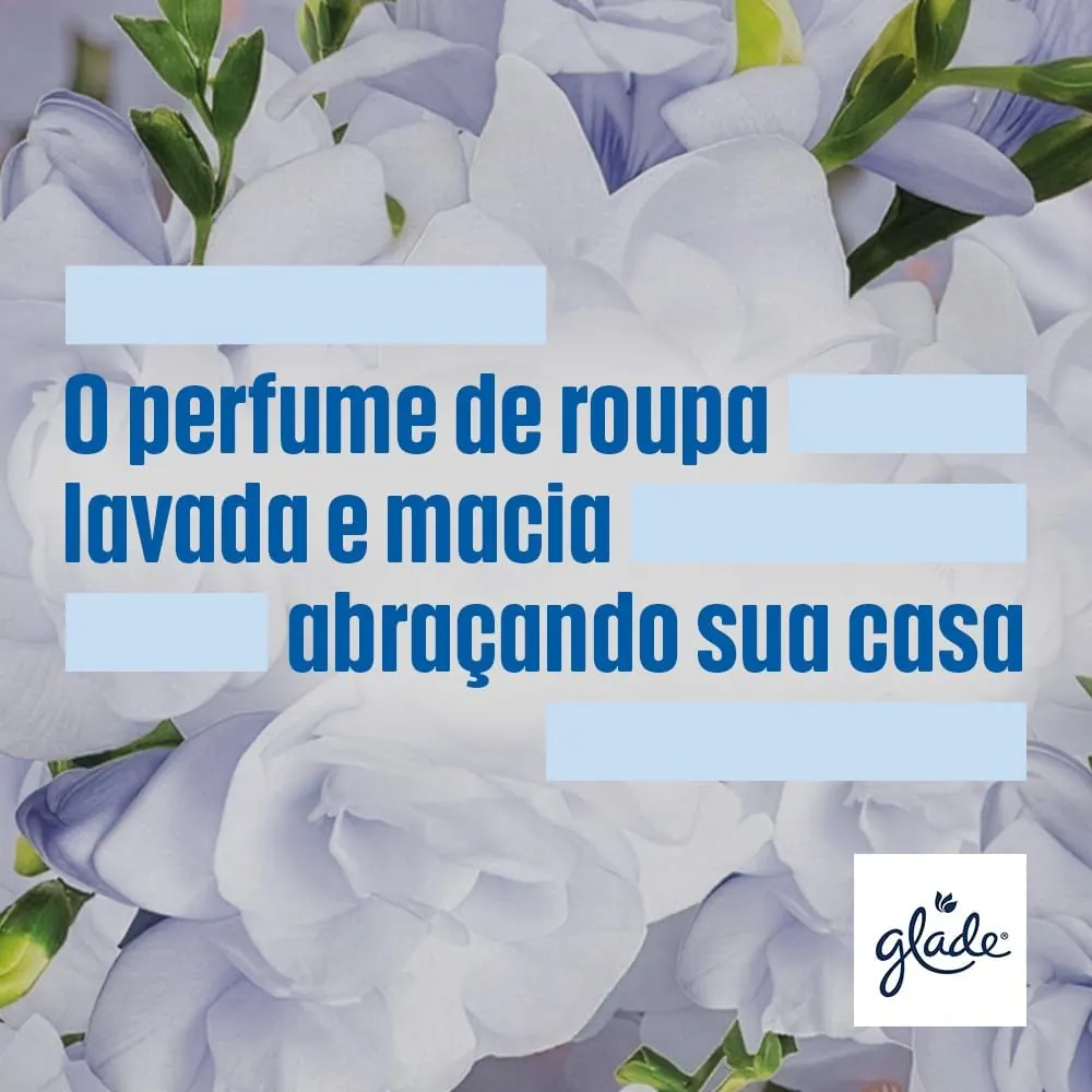 Glade Aromatizador Automático Toque de Maciez - Aparelho + Refil 269ml