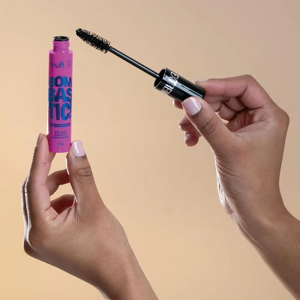 Vult Máscara de Cílios Extreme Bombastic! Resistente à Água Preta 10g