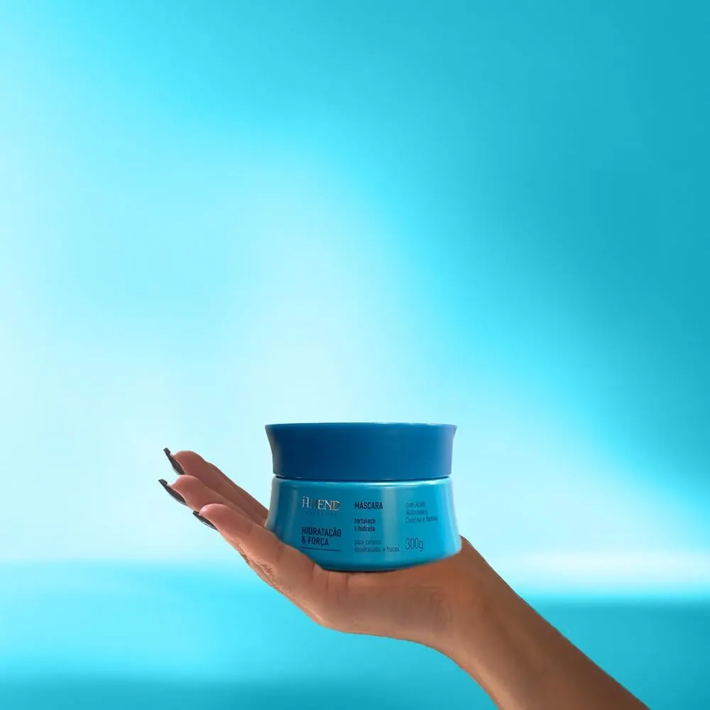 Amend Expertise Hidratação & Força Máscara com Ácido Hialurônico 300g