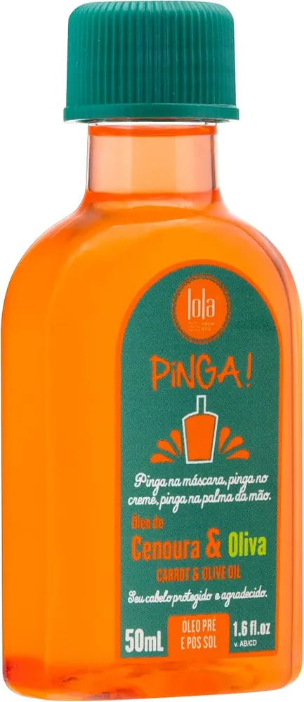 Lola Cosmetics Pinga Óleo Finalizador Cenoura e Oliva 50ml