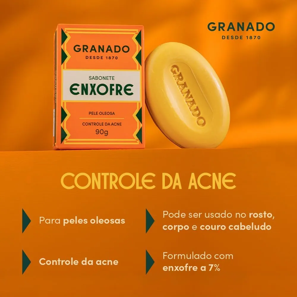 Granado Sabonete em Barra Enxofre 90g