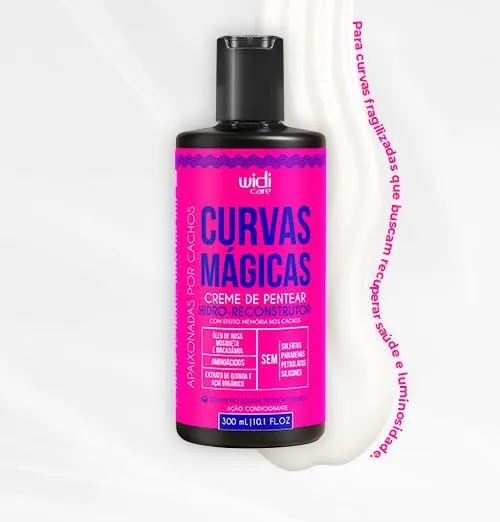 Widi Care Creme de Pentear Hidro-Reconstrutor Curvas Mágicas 300ml