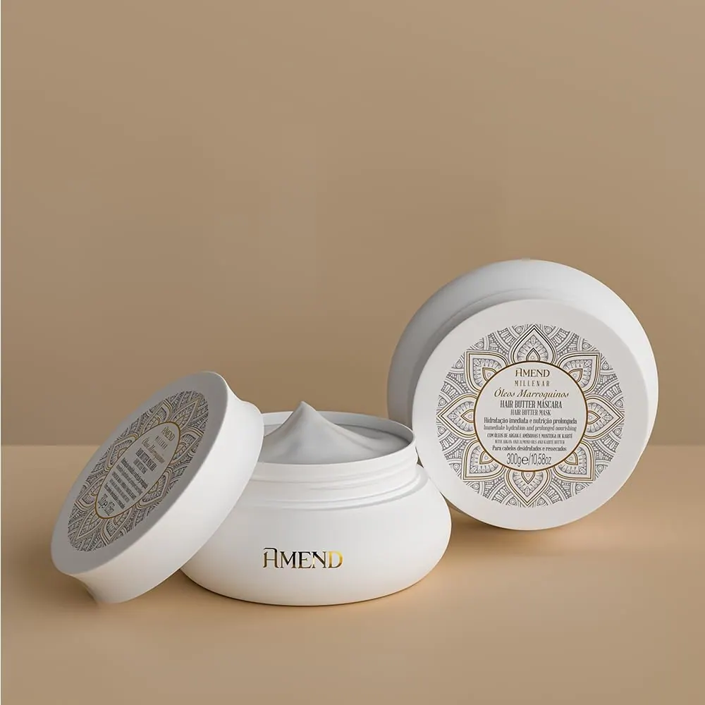 Amend Millenar Óleos Marroquinos Máscara Hair Butter 300g