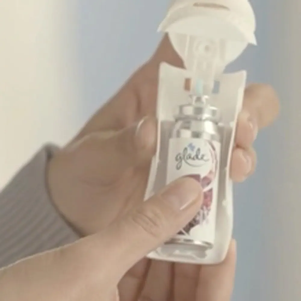 Glade Aromatizador Toque de Frescor Spray Lavanda - Aparelho + 3 Refis