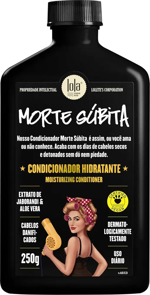 Lola Cosmetics Morte Súbita Kit Shampoo + Condicionador + Spray Reparador