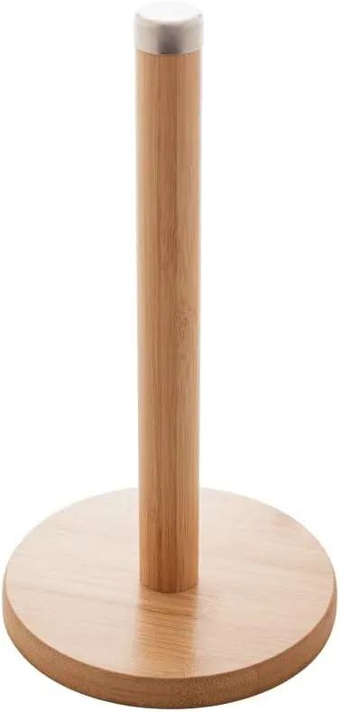 Lyor Porta Papel Toalha de Bambu 14 x 26cm