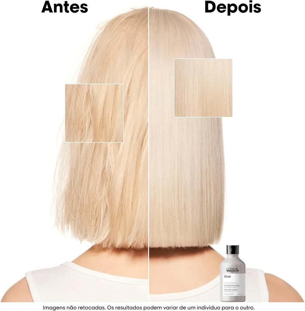 L'Oréal Professionnel Serie Expert Silver Shampoo Matizador 300ml