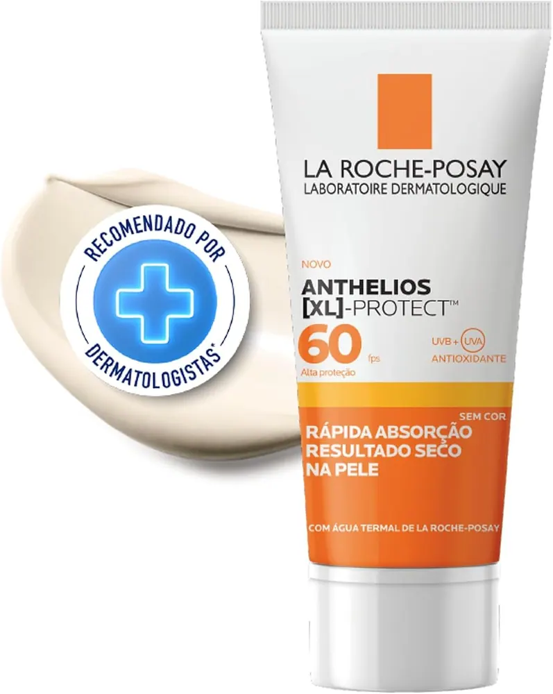 La Roche-Posay Anthelios XL Protect Protetor Solar Facial Gel Creme FPS 60 Sem Cor 40g