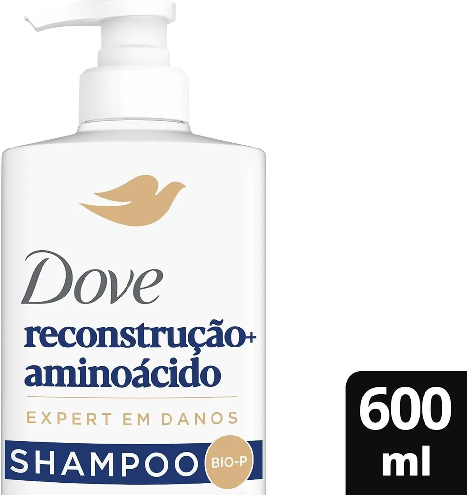Dove Shampoo Reconstrução + Aminoácido 600ml