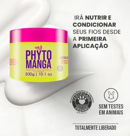 Widi Care Phytomanga CC Cream Máscara Ultra Nutritiva 300g