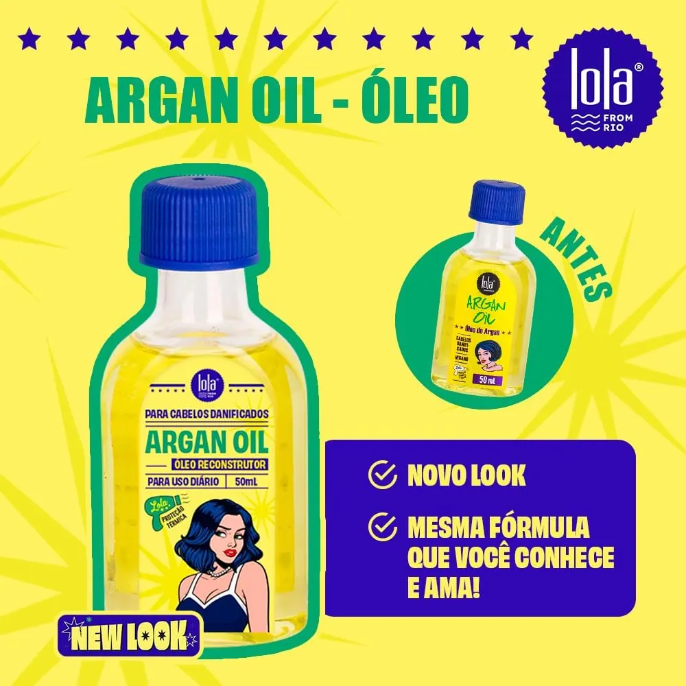 Lola Cosmetics Argan Óleo Reparador 50ml
