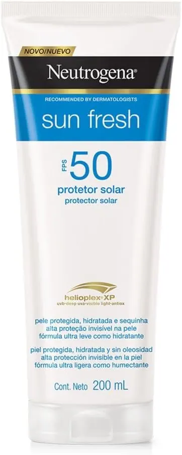 Neutrogena Sun Fresh Protetor Solar Corporal FPS 50 200ml