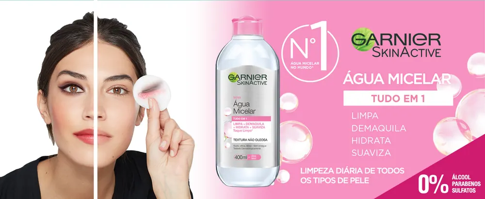 Garnier SkinActive Água Micelar - imagem 1