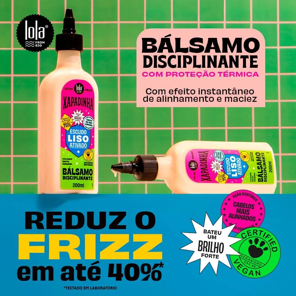 Lola Cosmetics Xapadinha Leave-in Bálsamo Disciplinante 200ml