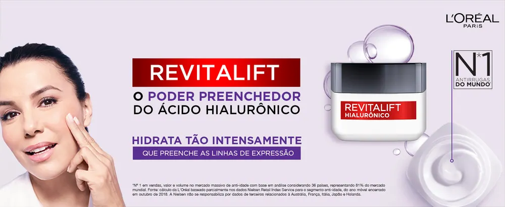 Revitalift Hialurônico Creme Noturno
