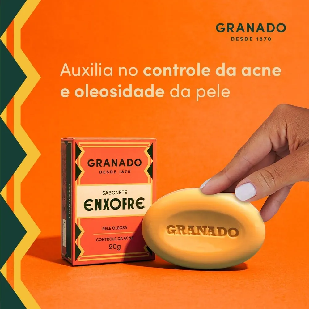 Granado Sabonete em Barra Enxofre 90g