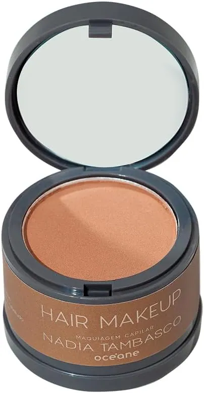 Océane Maquiagem Capilar Hair Makeup Nádia Tambasco Castanho Claro 4g