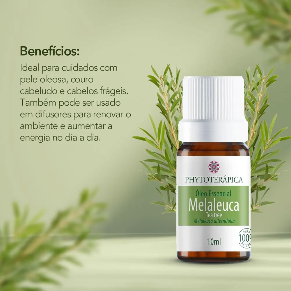 Phytoterápica Óleo Essencial de Melaleuca (Tea Tree) 10ml