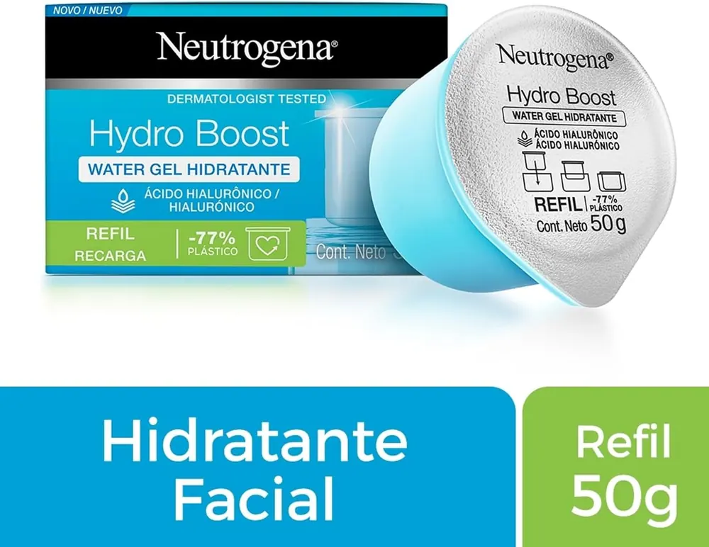 Neutrogena Hydro Boost Water Gel Hidratante Facial - Refil 50g