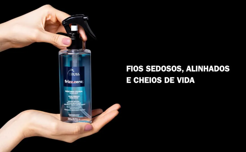 Frizz Zero: brilho e hidratação