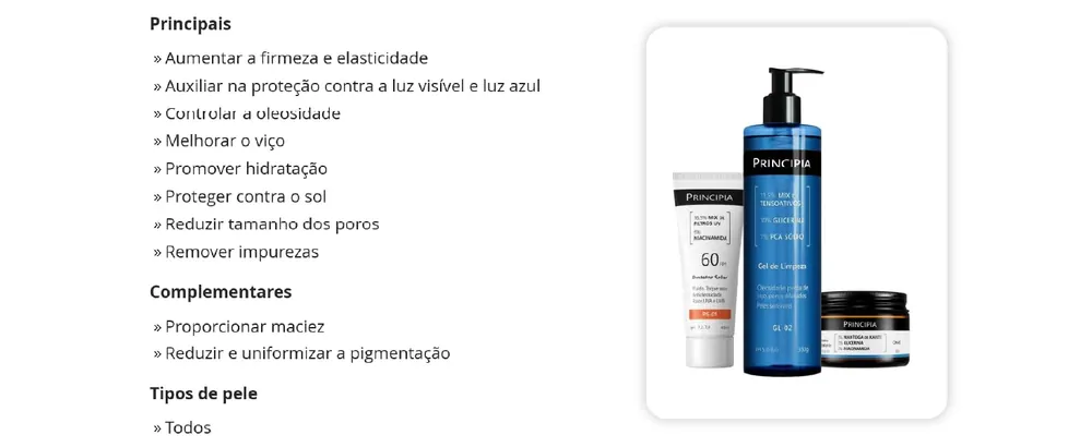 Principia Kit Rotina Essencial GL-02 + CH-01 + PS-01 FPS 60 - imagem 4