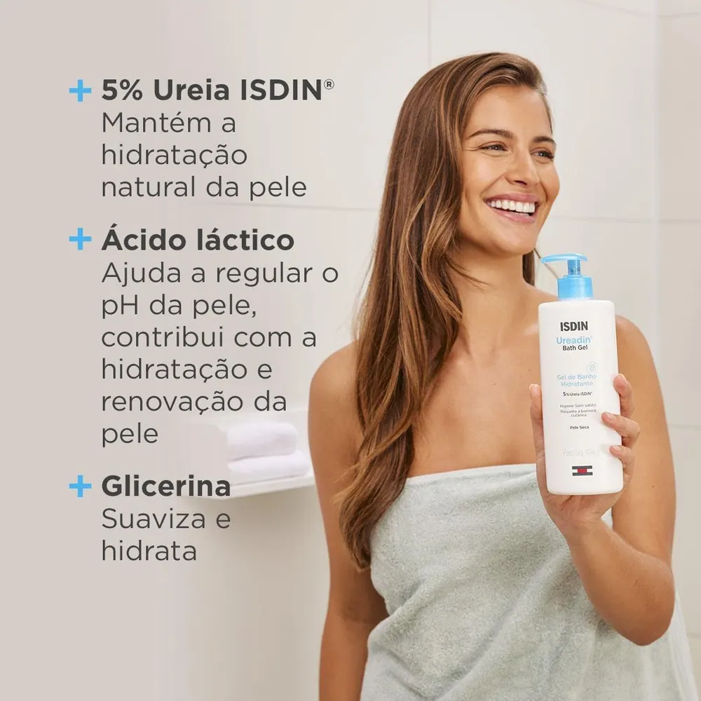 ISDIN Ureadin Bath Gel Sabonete Líquido Corporal 424g