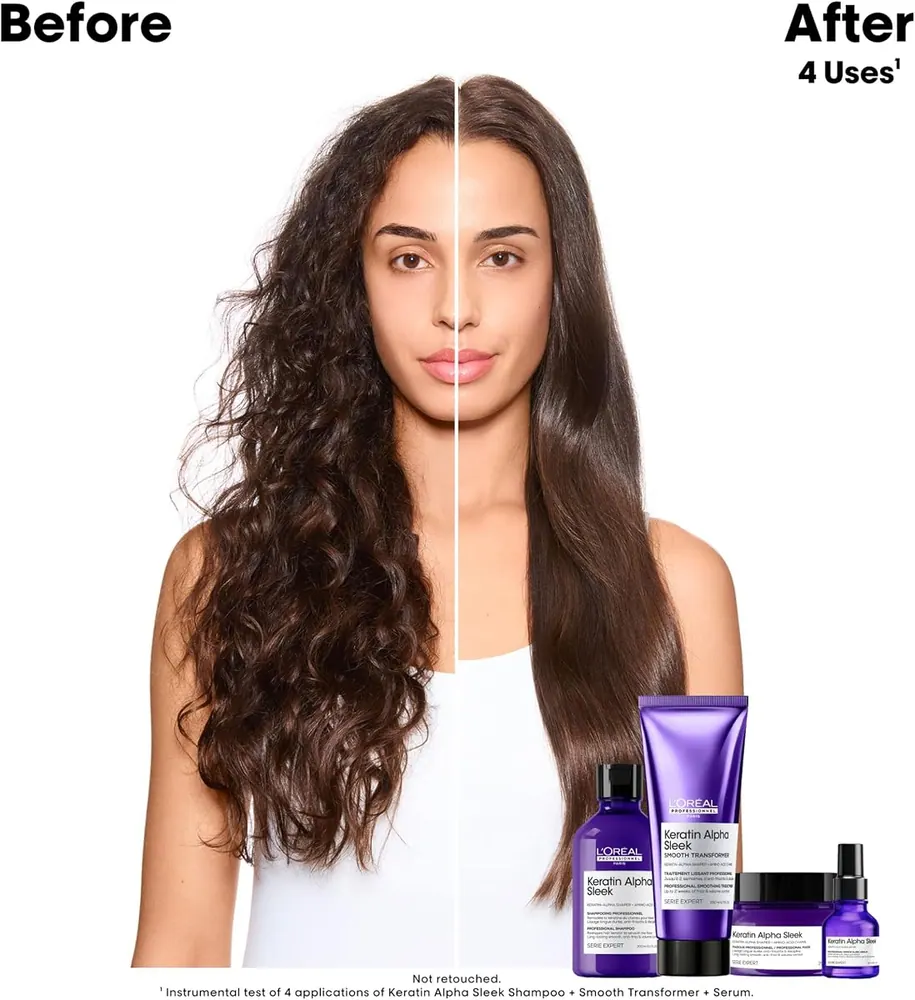 L'Oréal Professionnel Keratin Alpha Sleek Shampoo 300ml