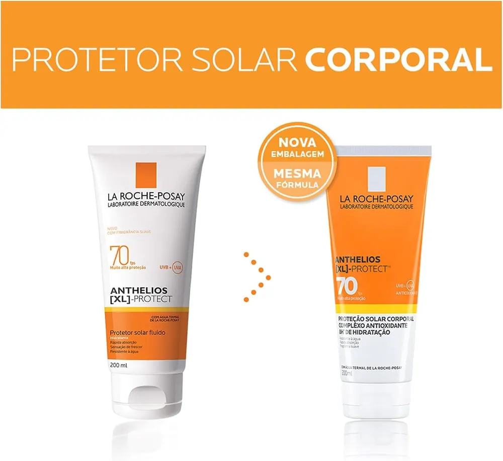 La Roche-Posay Anthelios XL Protetor Solar Corporal FPS 70 200ml