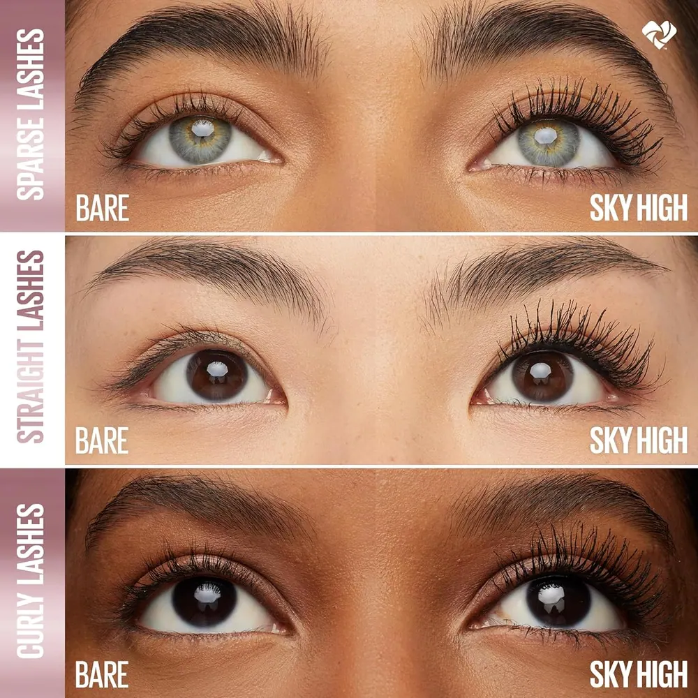 Maybelline Lash Sensational Sky High Máscara de Cílios Lavável Preto 7,2ml