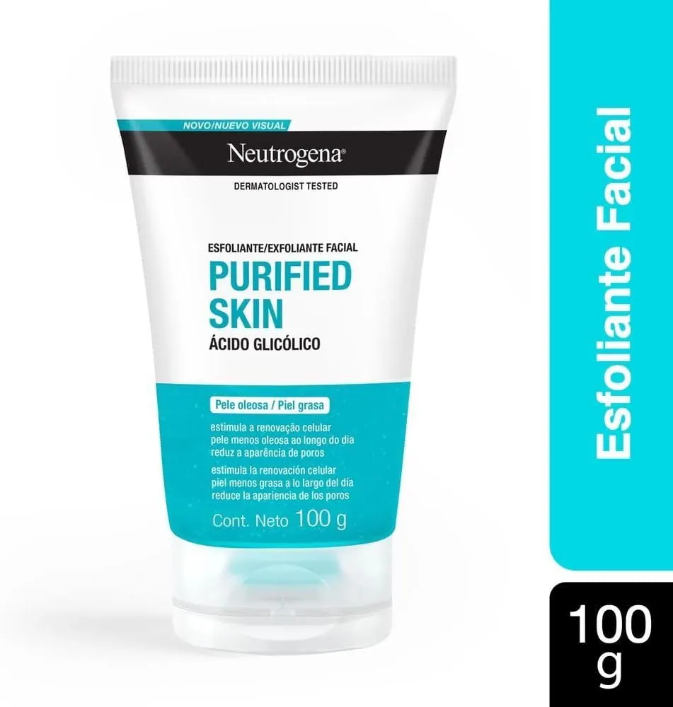 Neutrogena Purified Skin Gel Esfoliante Facial 100g