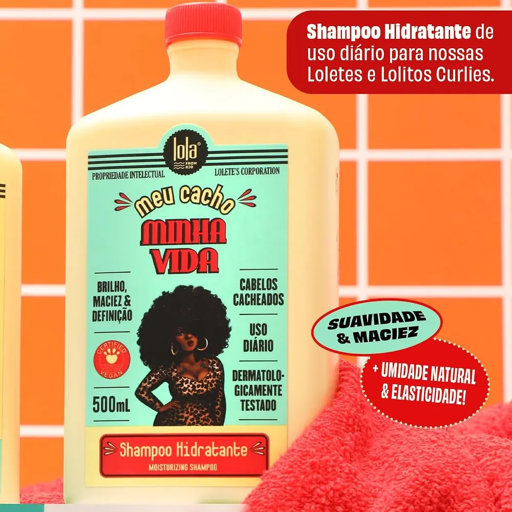Lola Cosmetics Meu Cacho Minha Vida Shampoo 500ml