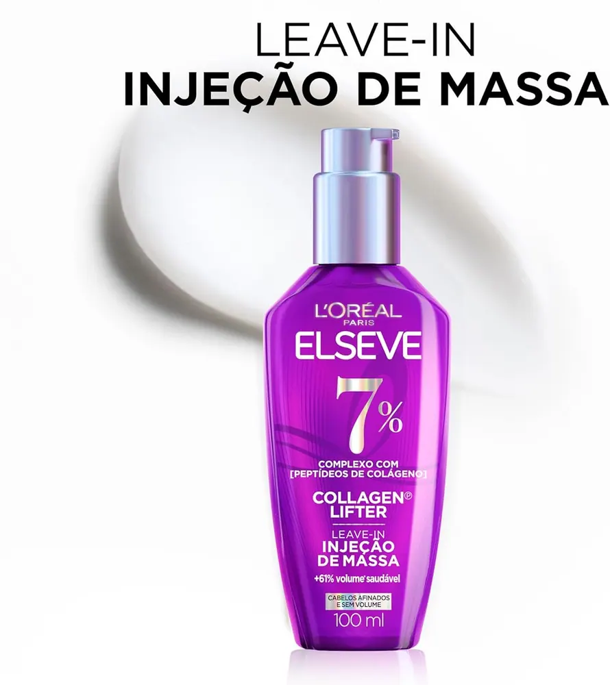 L'Oréal Paris Elseve Collagen Lifter Sérum Leave-in Encorpador 100ml