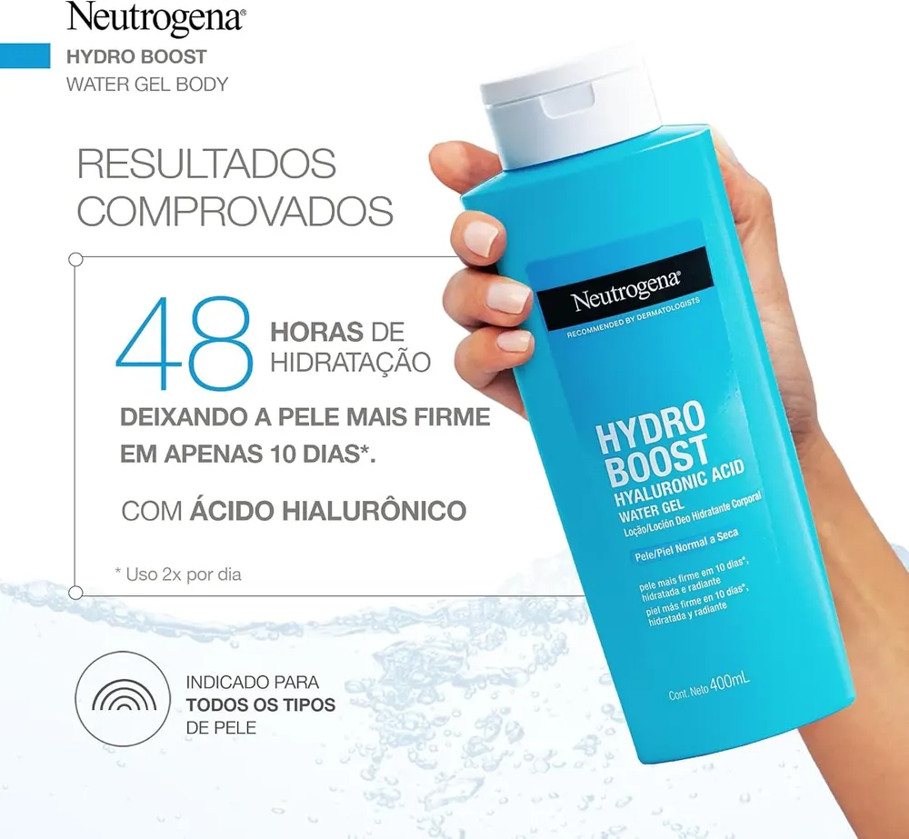 Neutrogena Hydro Boost Hidratante Corporal em Gel 400ml