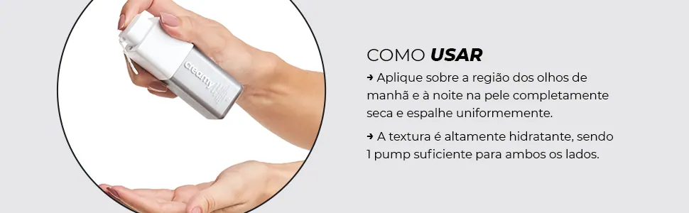 Como usar o Eye Cream