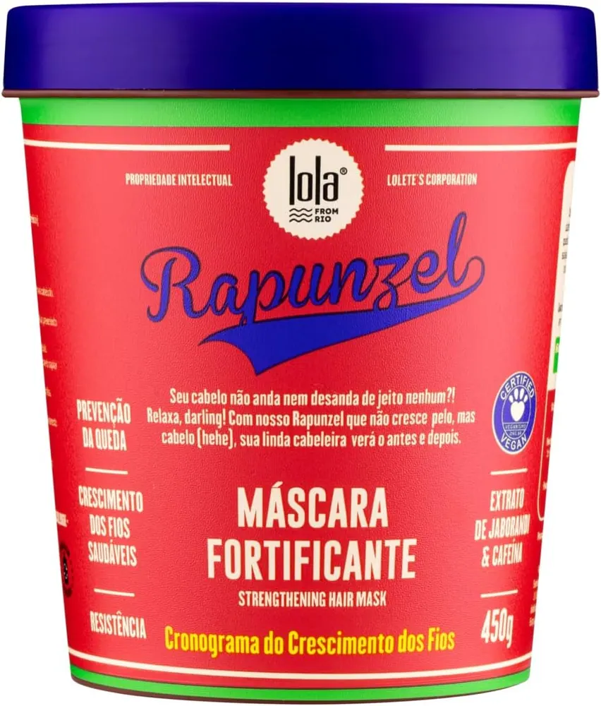 Lola Cosmetics Rapunzel Máscara de Tratamento 450g