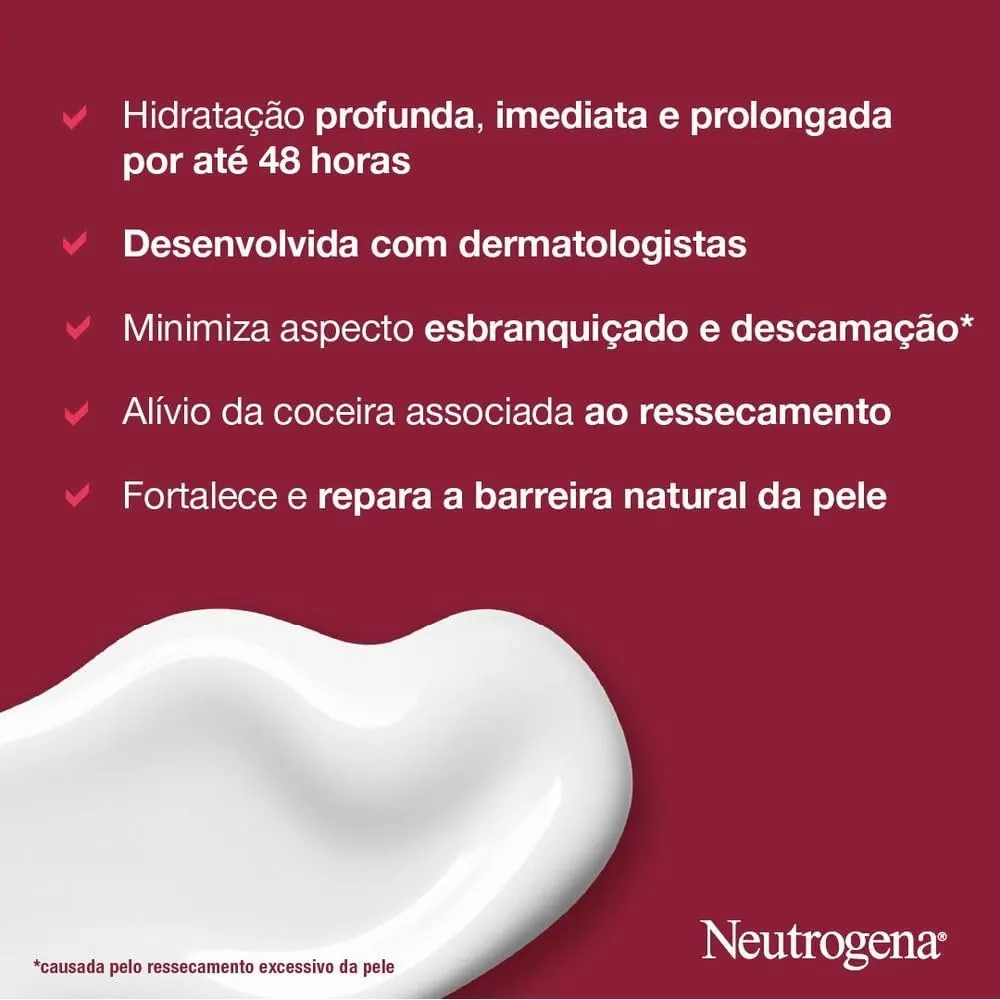 Neutrogena Norwegian Hidratante Corporal Intensivo Sem Perfume 400ml