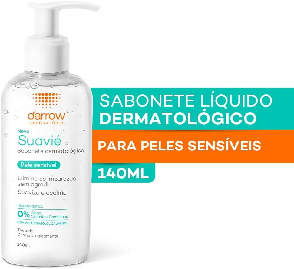 Darrow Suavié Sabonete Líquido para Pele Sensível 140ml