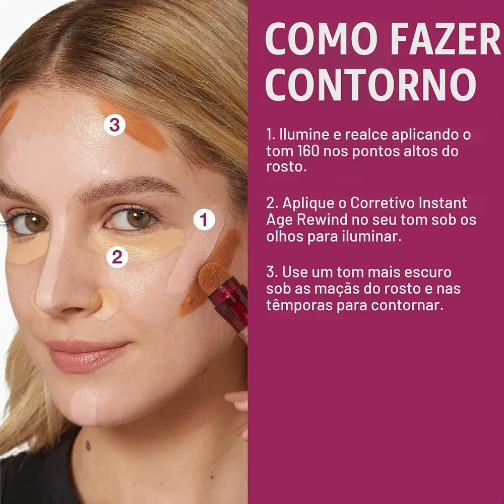Maybelline Instant Age Rewind Corretivo Líquido Cor 120 Light 6ml