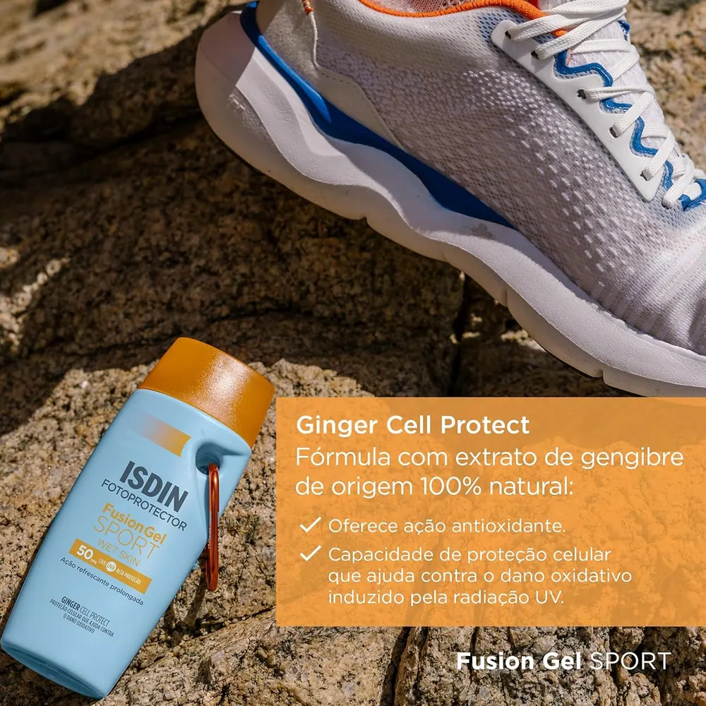 ISDIN Fusion Gel Sport Protetor Solar Corporal FPS 50 89,5g