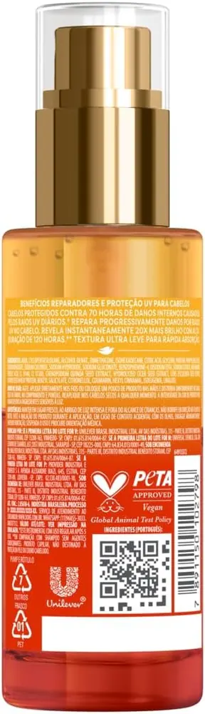 Dove Óleo e Sérum Bifásico UV Repair & Glow + Ferúlico 110ml